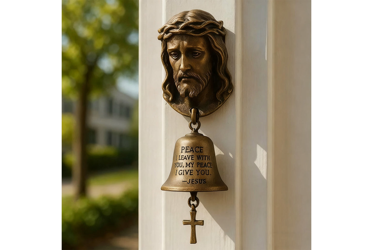 **Jesus Blessing Doorbell**