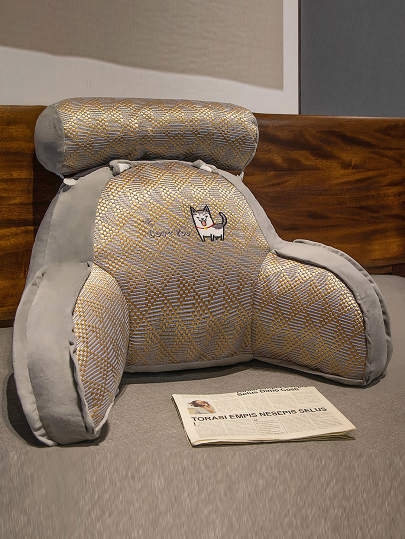 Cool Mat Waist Support Bedside Cushion