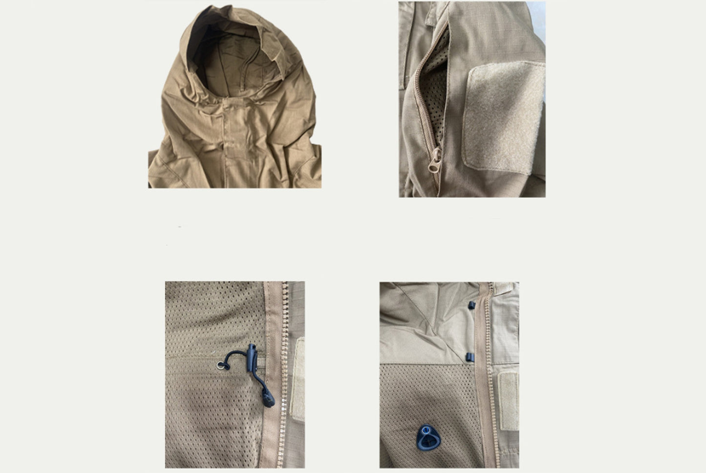 **M65 Tactical Mid-Length Windproof and Waterproof Jacket**