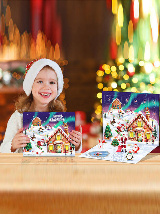 DIY Beaded Bracelet Set 24-grid Christmas Countdown Blind Box