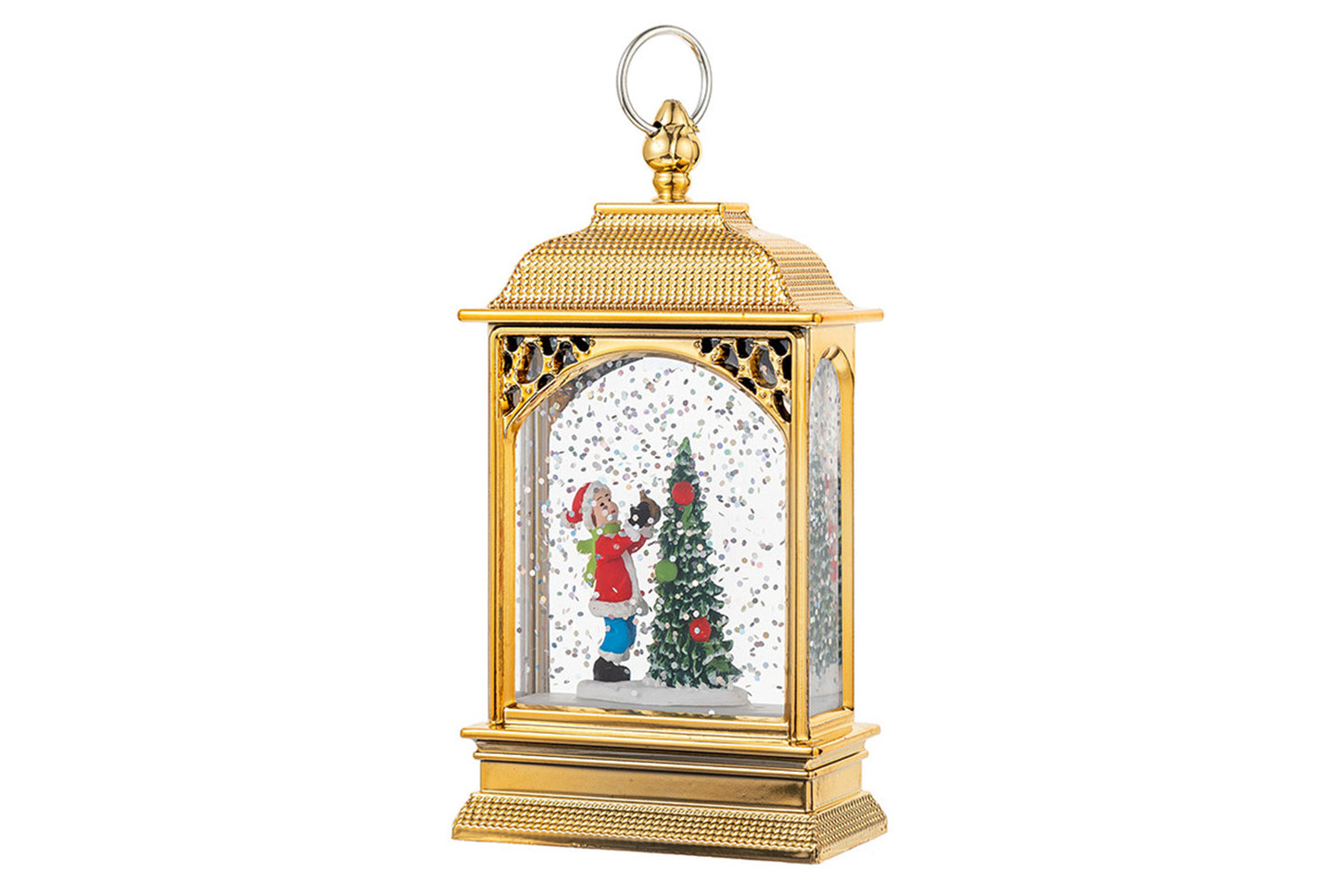 Luminous Santa Portable Crystal Chandelier - Desktop Decorative Ornament