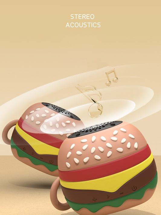 Cartoon Hamburger Bluetooth Speaker