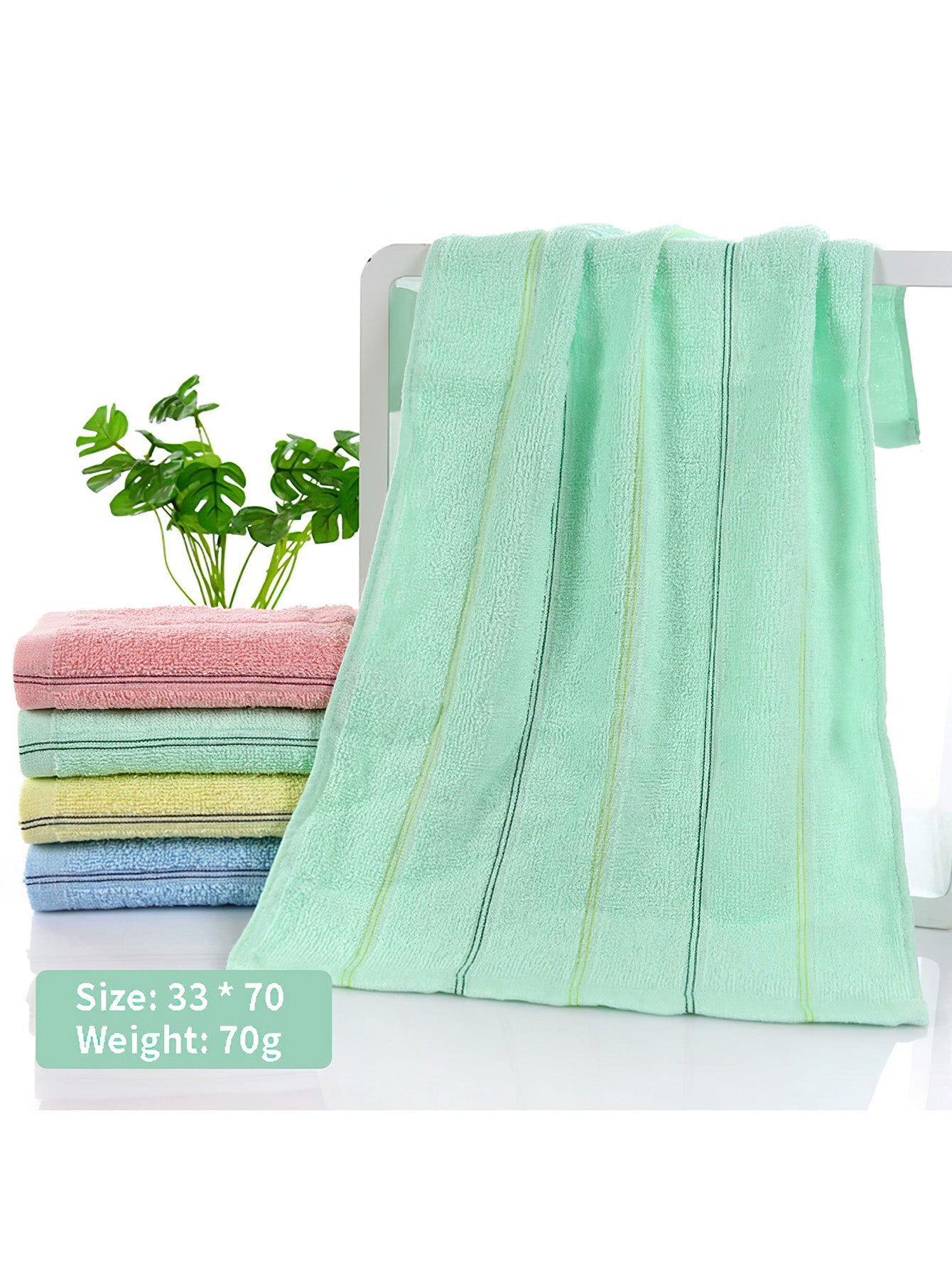 Premium Pure Cotton Face Towel - 4 Colours