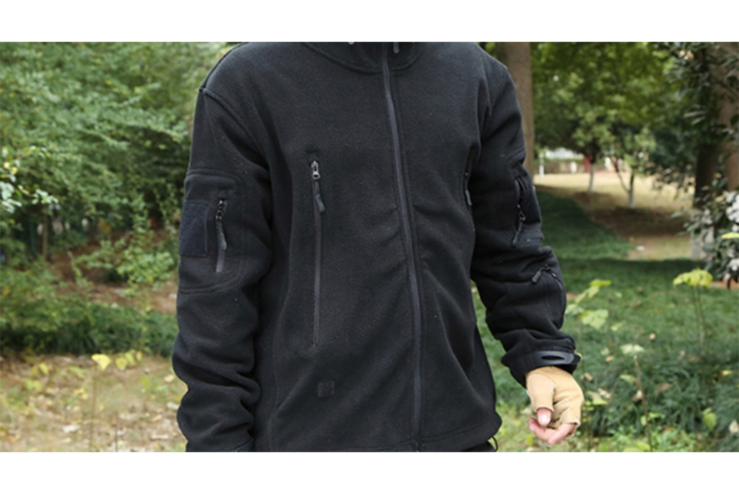 **Men's Thickened Insulated Fleece Liner Jacket**