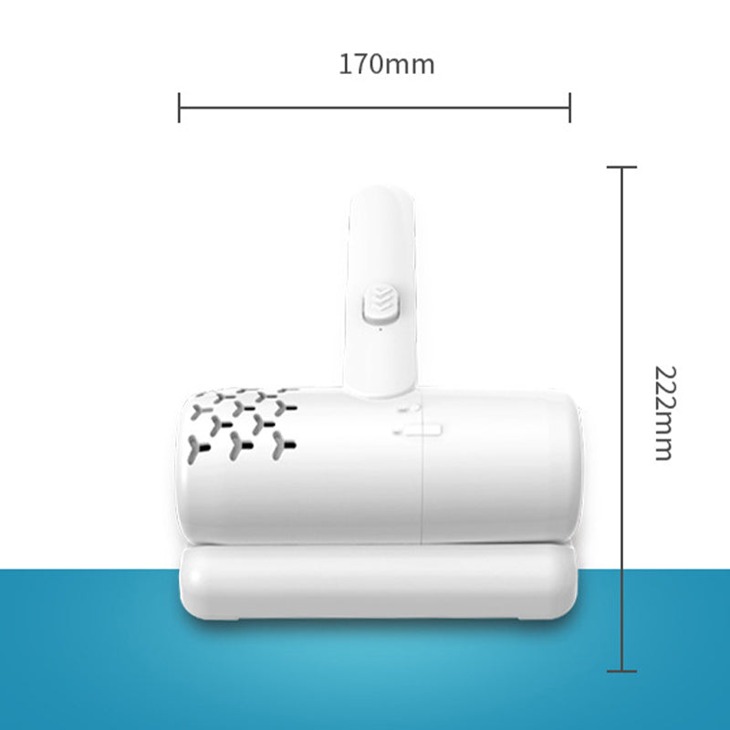 Cordless handheld mite remover