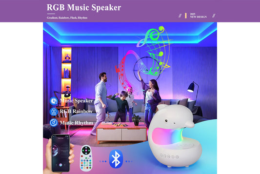 Mobile Phone Wireless Charging RGB Bluetooth Atmosphere Light