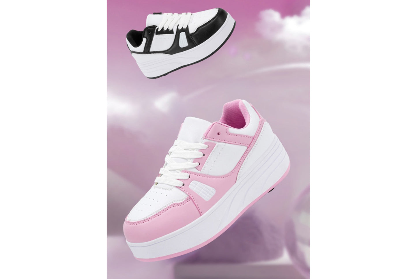 **Four-Wheel Inline Skates (Unisex for Children and Students)**