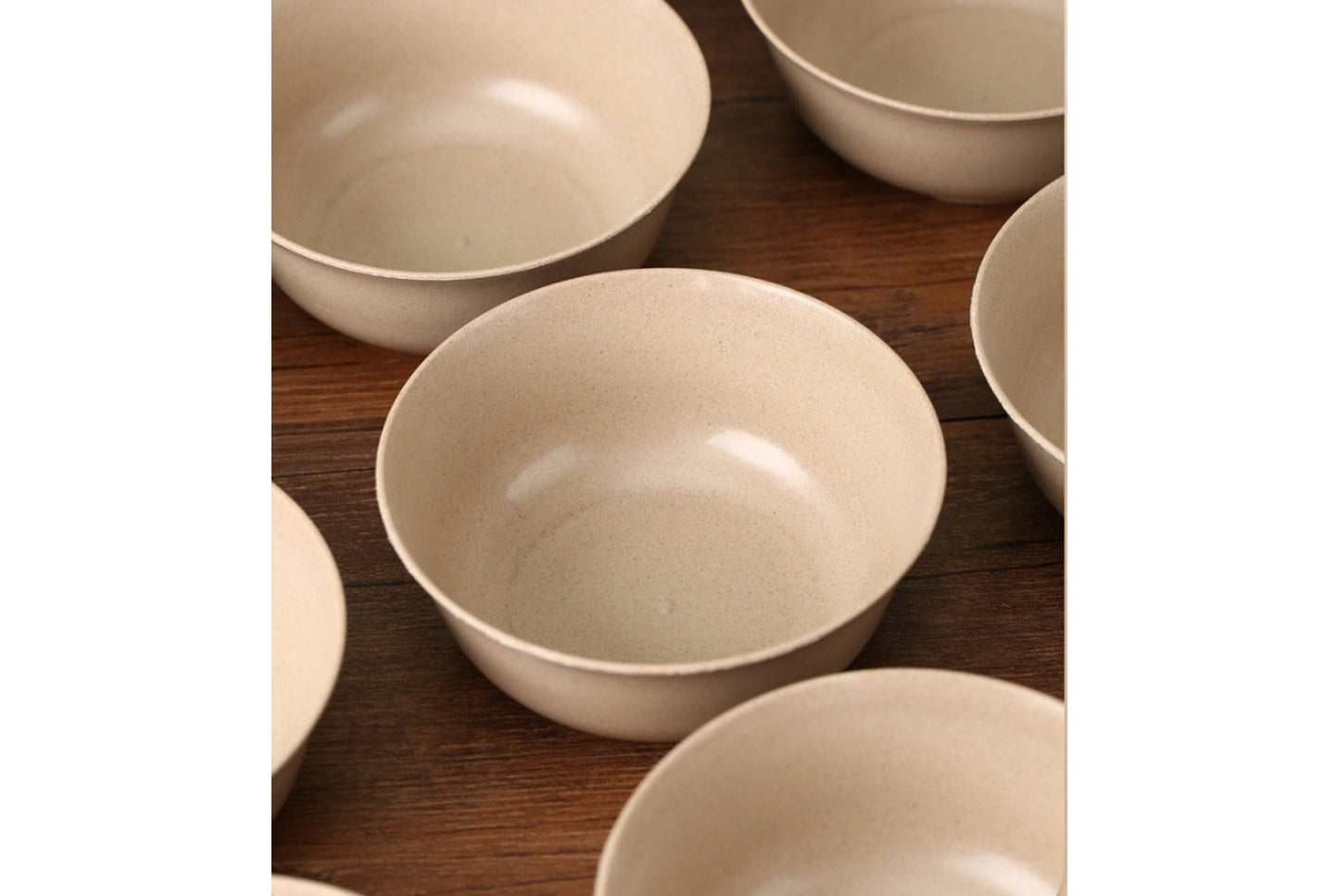 **Eco-friendly Rice Husk Dinnerware Set (Multiple Sizes Available)**