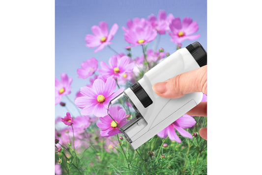 **Portable Optical Microscope - Mini Scientific Observation Tool**