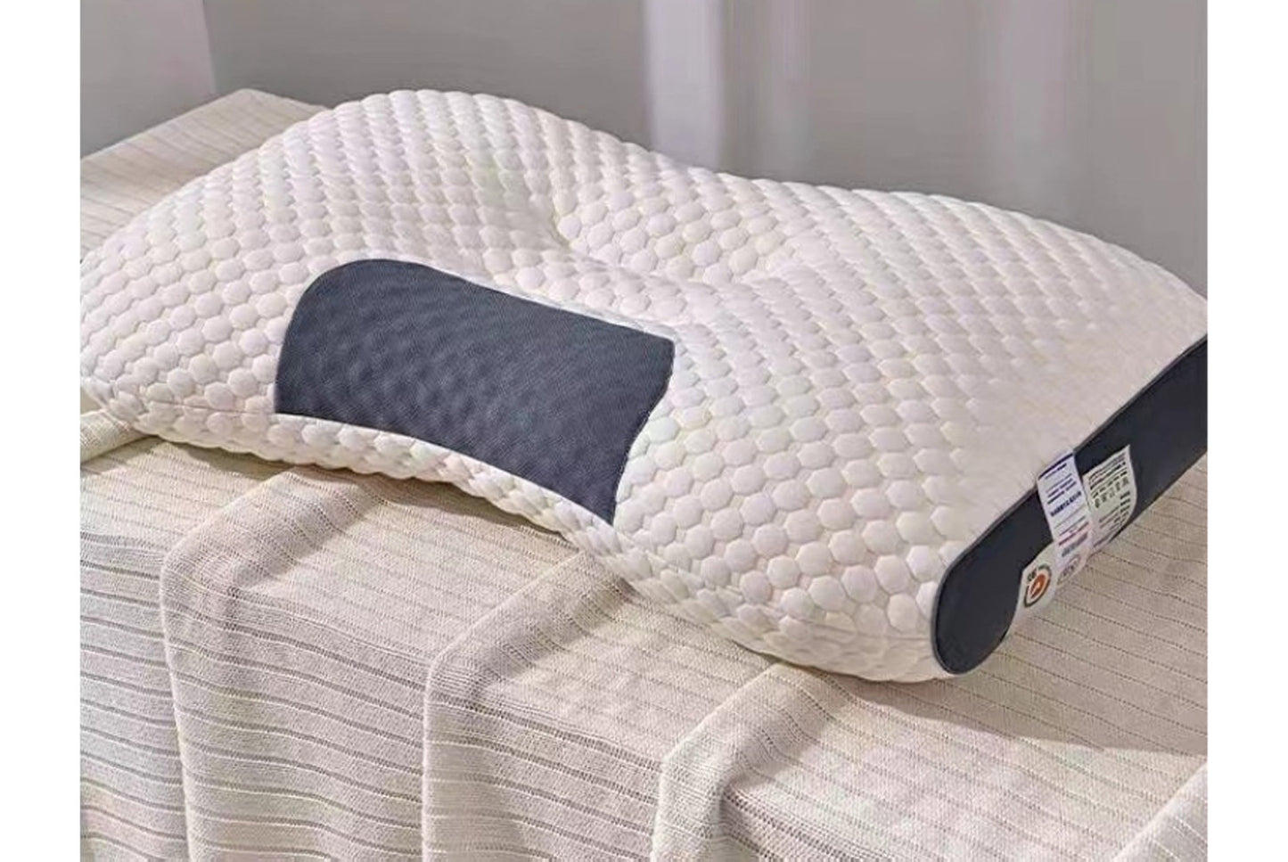 Washable Knitted Massage Neck Pillow