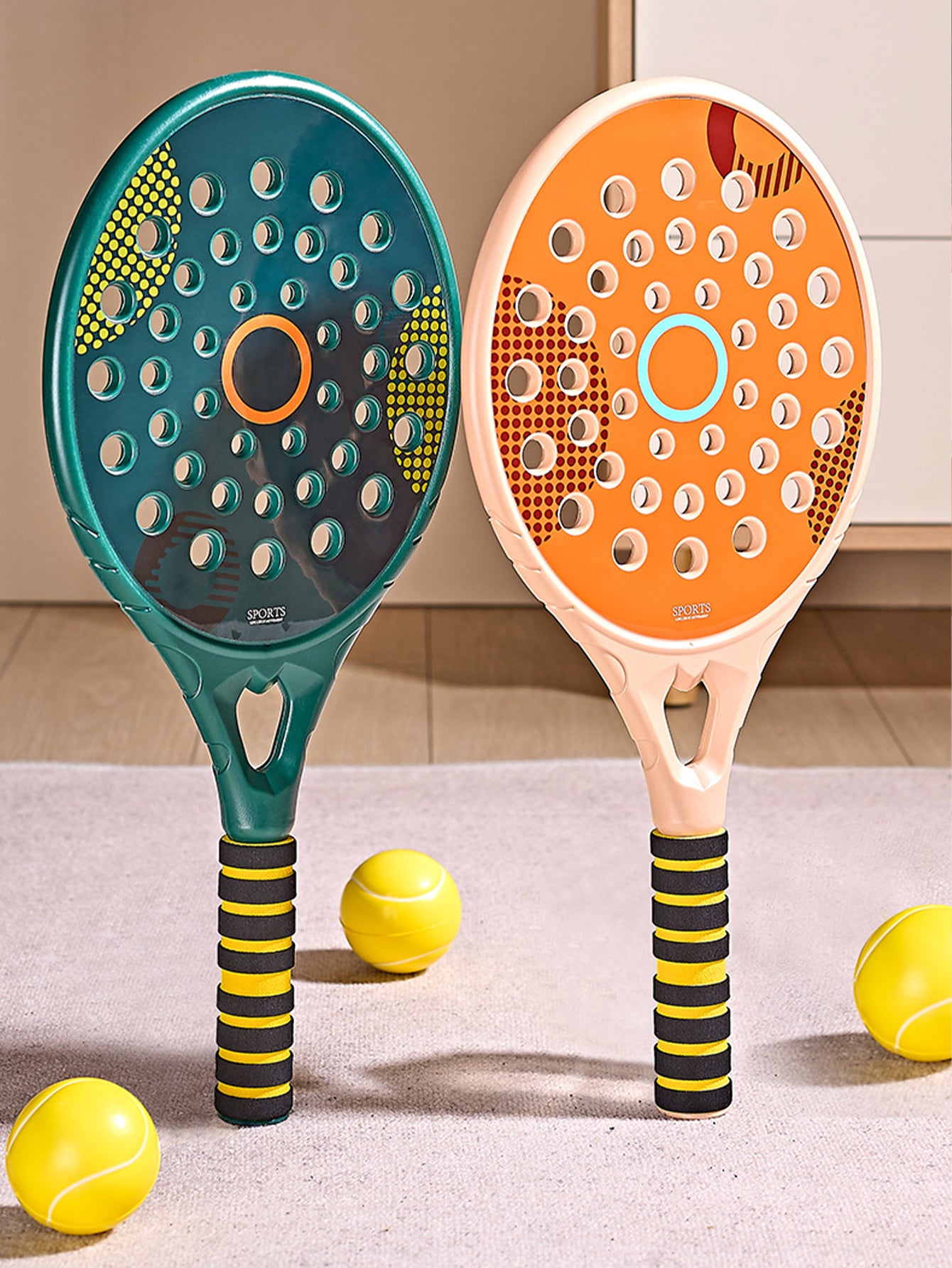 New beach racket set