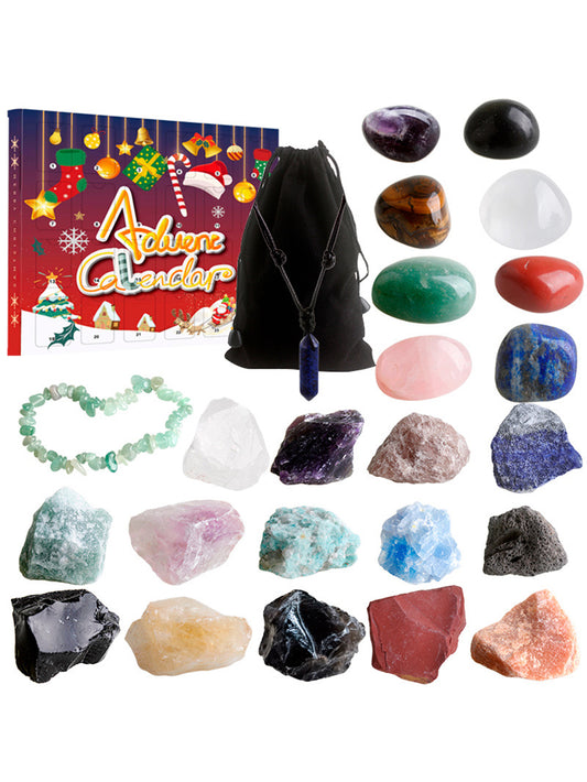 Christmas 24 Countdown Calendar Blind Box Scientific Exploration of Volcanic Eruptions