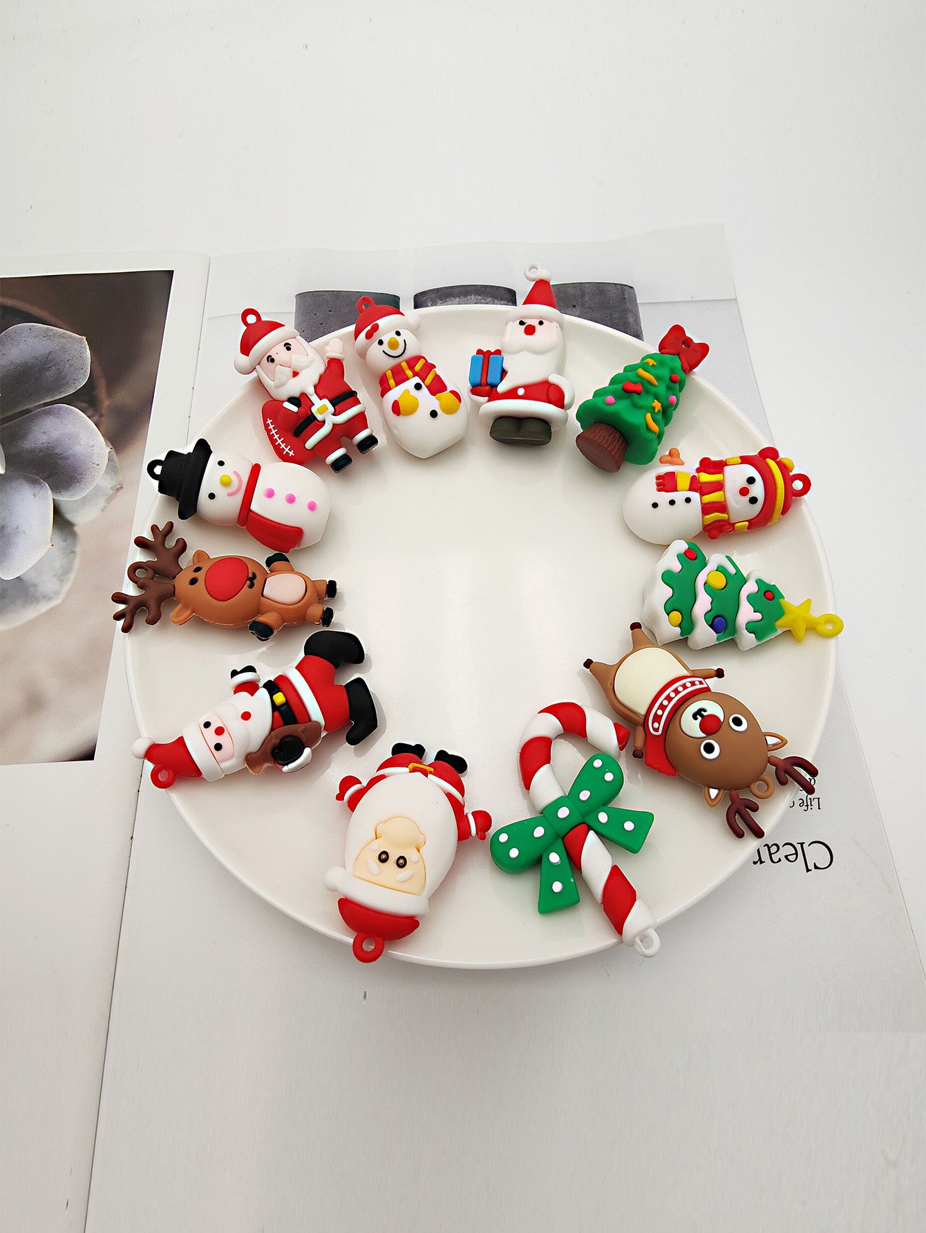 Christmas pendant blind box set