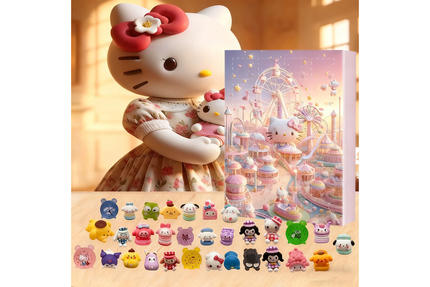 Sanrio Series 24-Grid Countdown Calendar