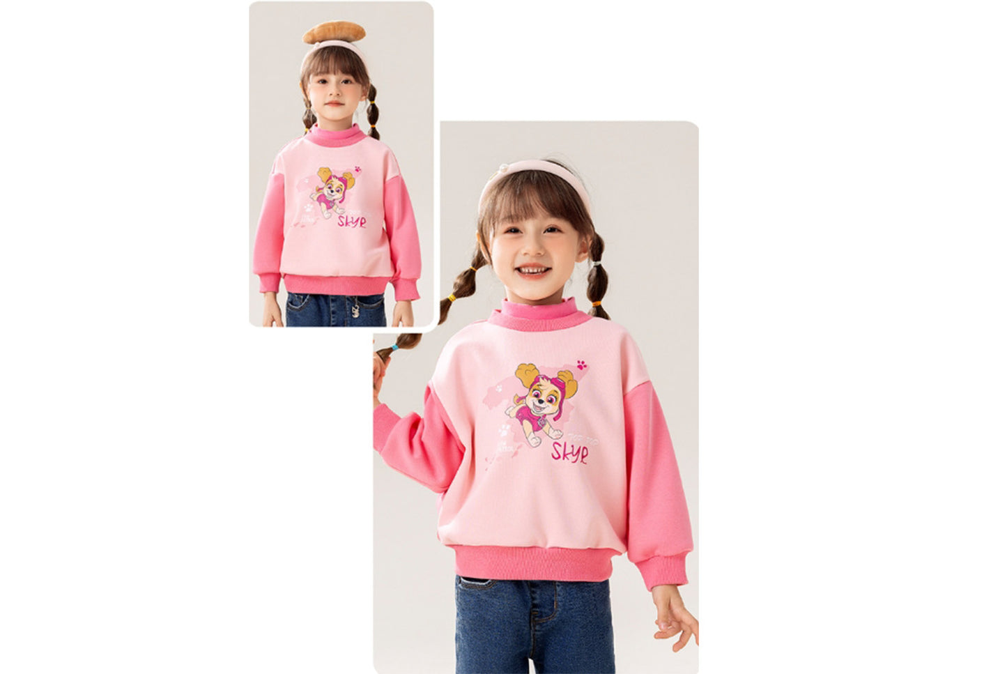 Children's Fleece Turtleneck Sweatshirt