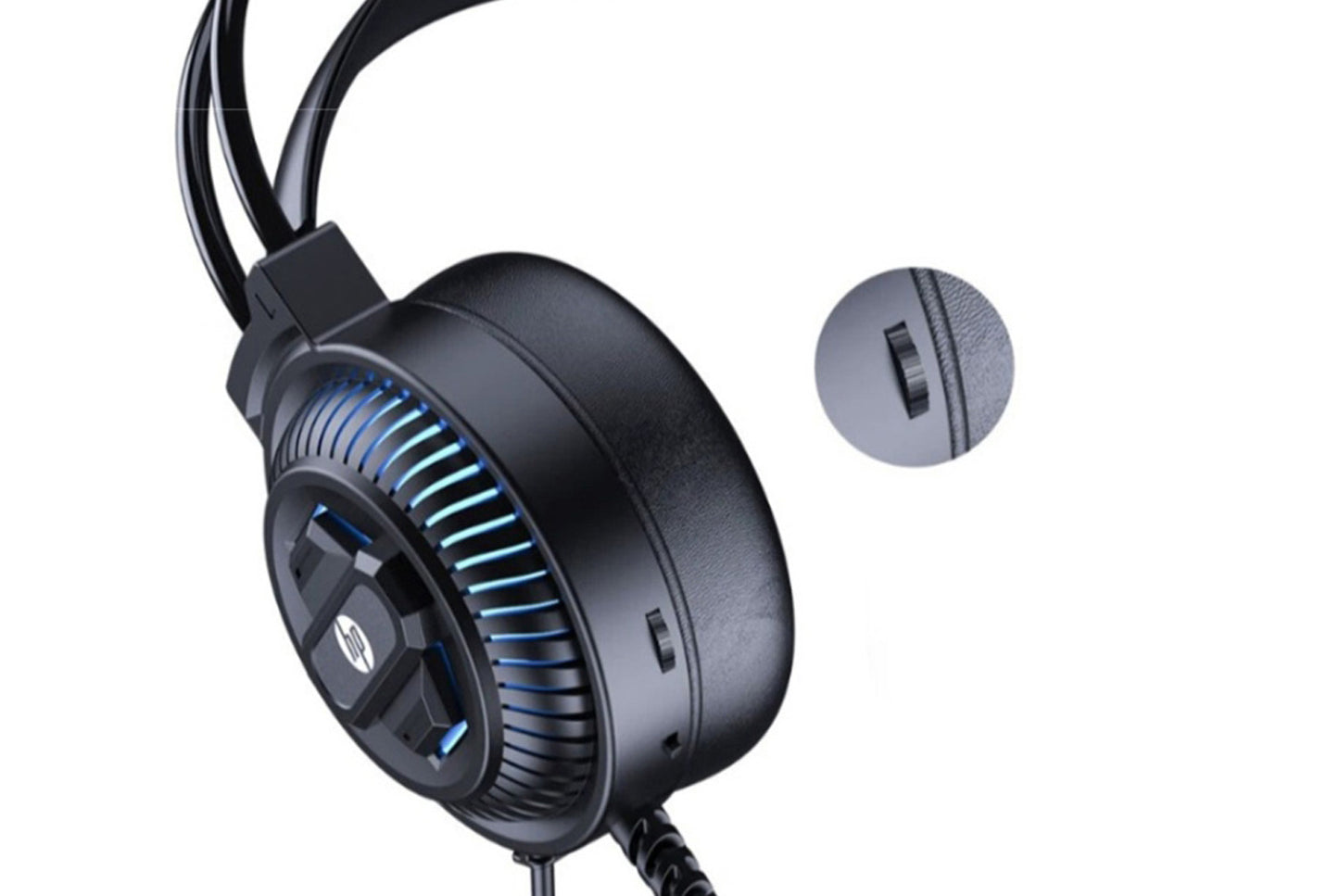 **8001U 7.1 Channel USB Gaming Headset (Over-Ear Blue Light Gaming Headset)**