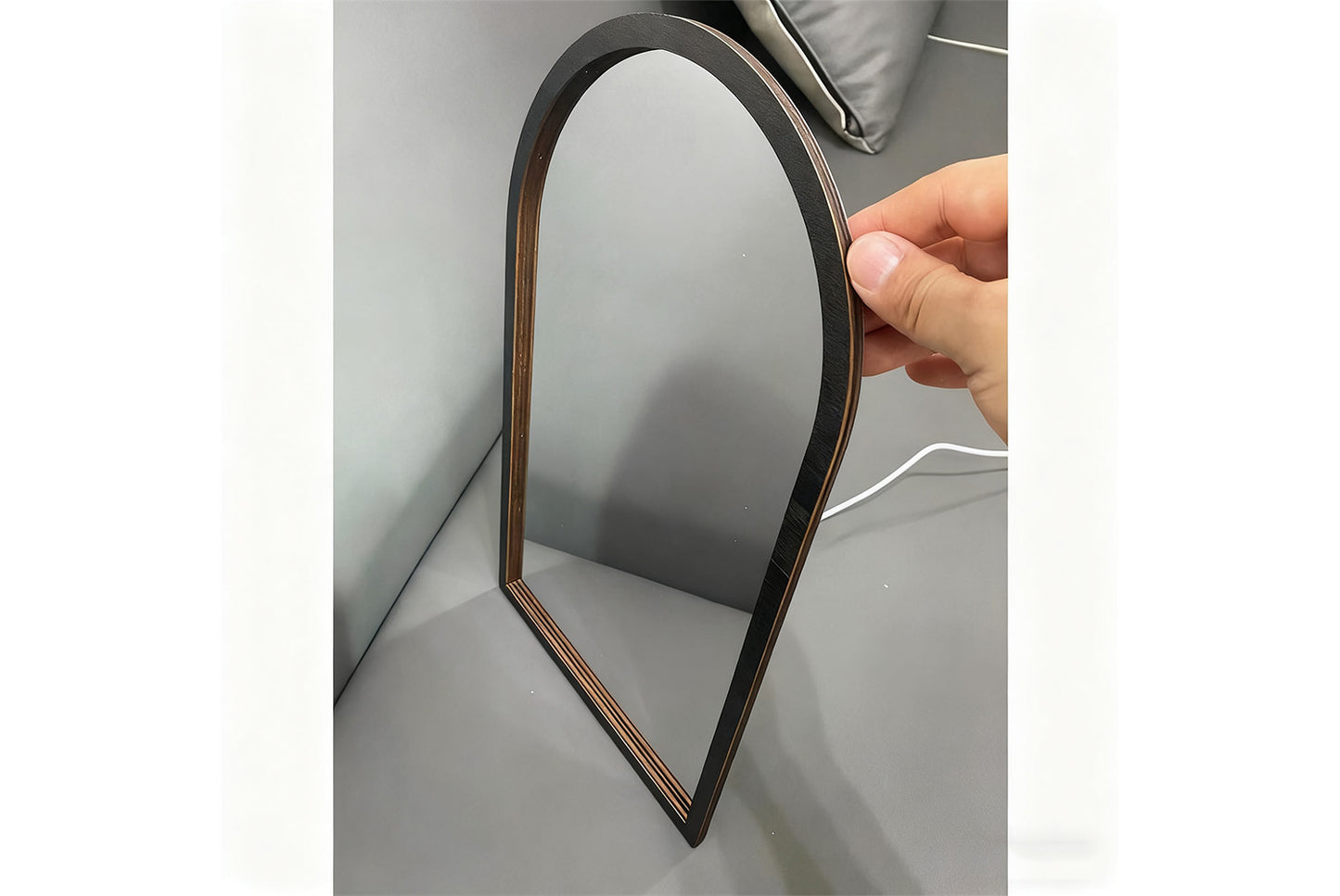 **Ghost Holographic Mirror | Halloween Trick Mirror**