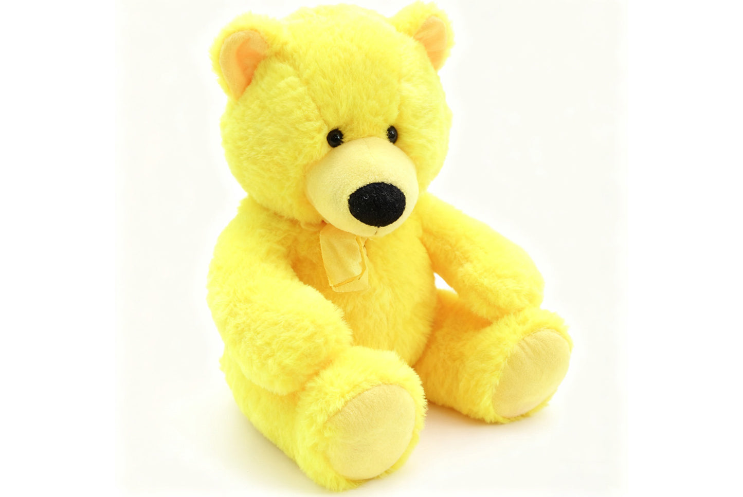 **Yellow Teddy Bear Musical Light-Up Plush Toy | Soothing Doll**