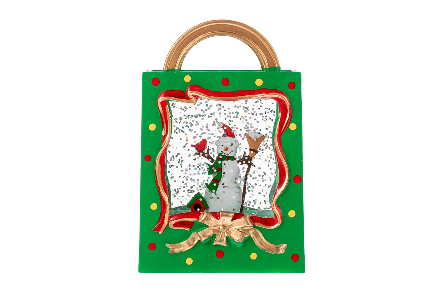 Portable Crystal Chandelier - Snowy Christmas Water Ball Light Decoration