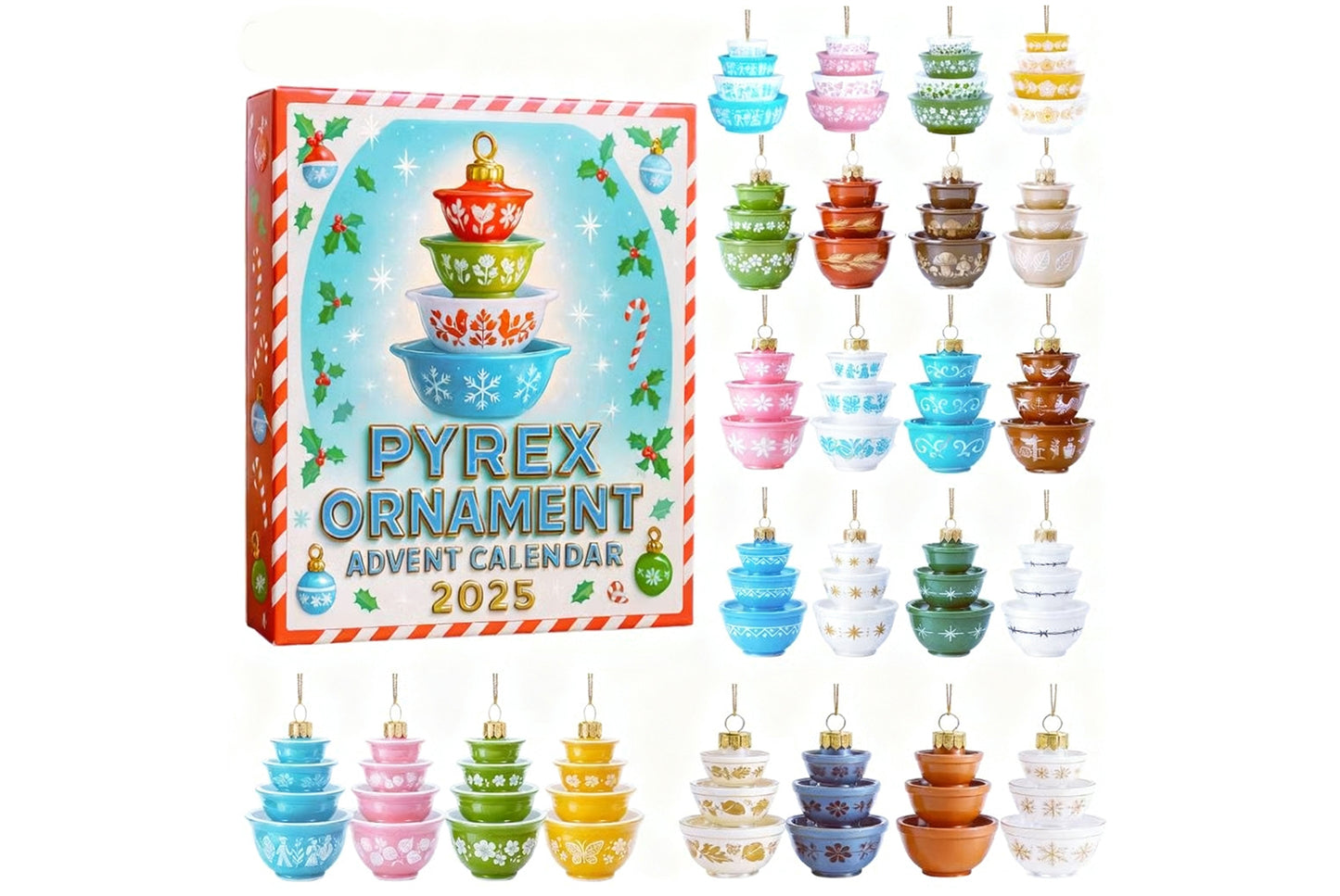 2025 Pyrex Decorative Advent Calendar