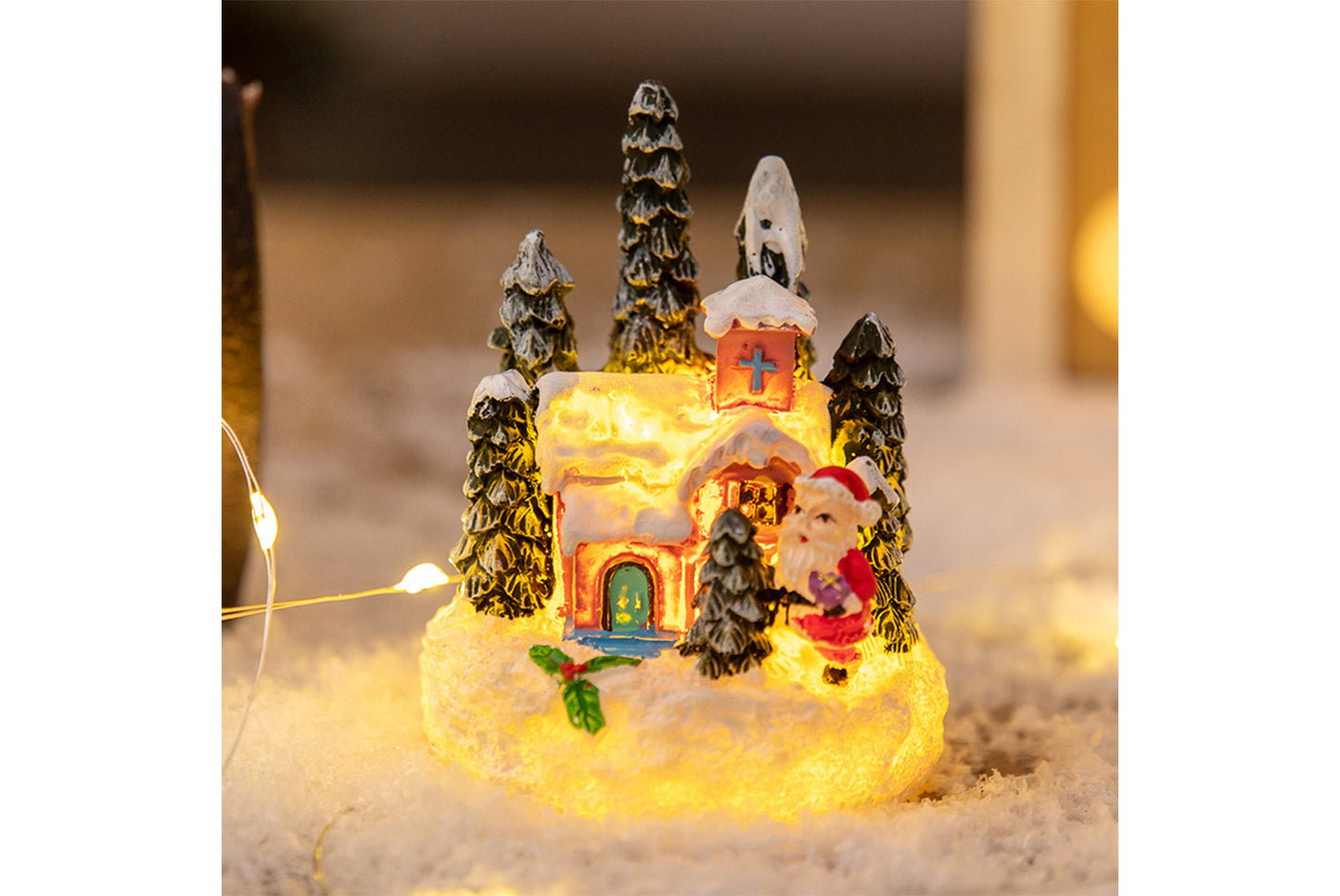Christmas Resin Gingerbread House Ornament