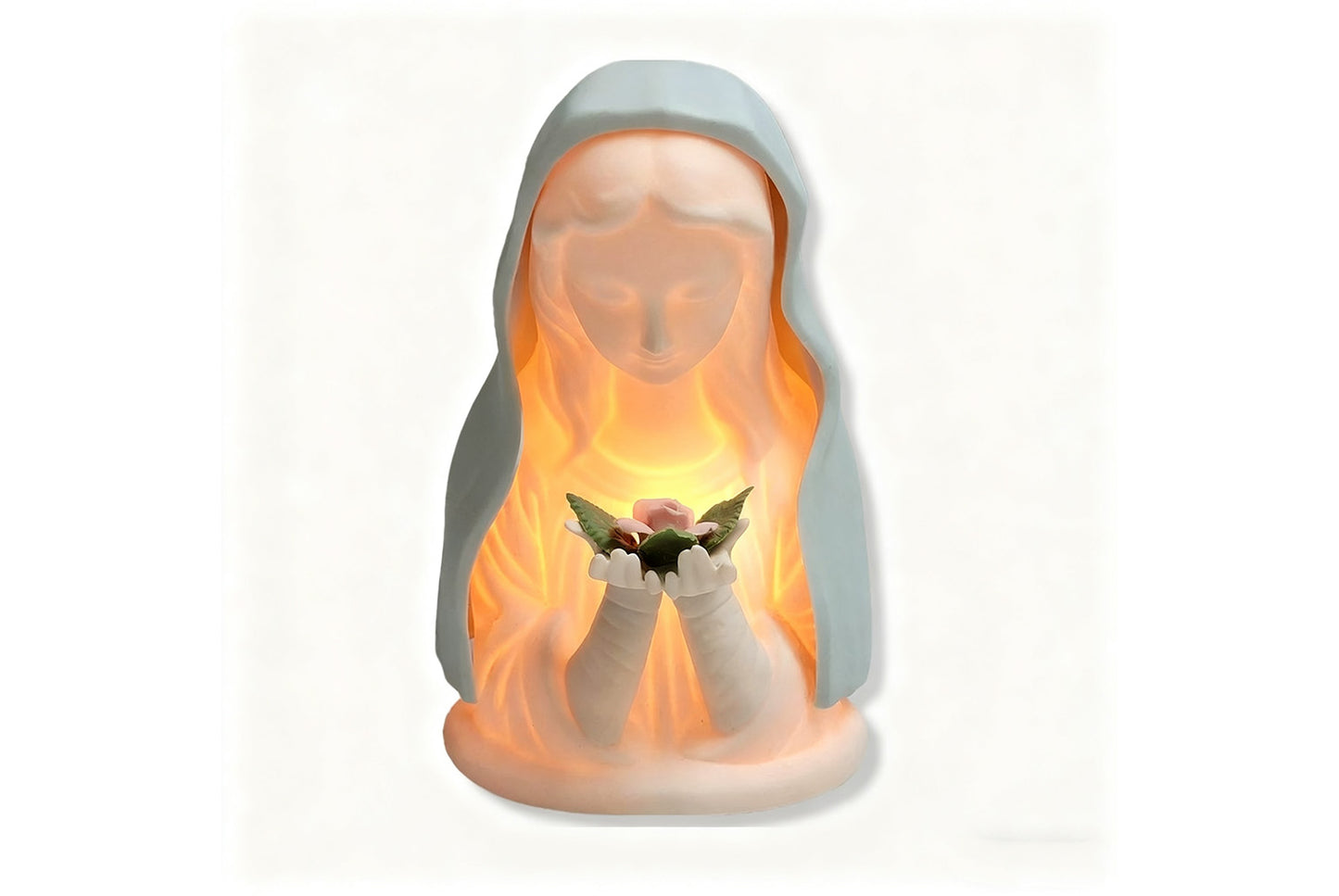 Virgin Mary Prayer Night Light