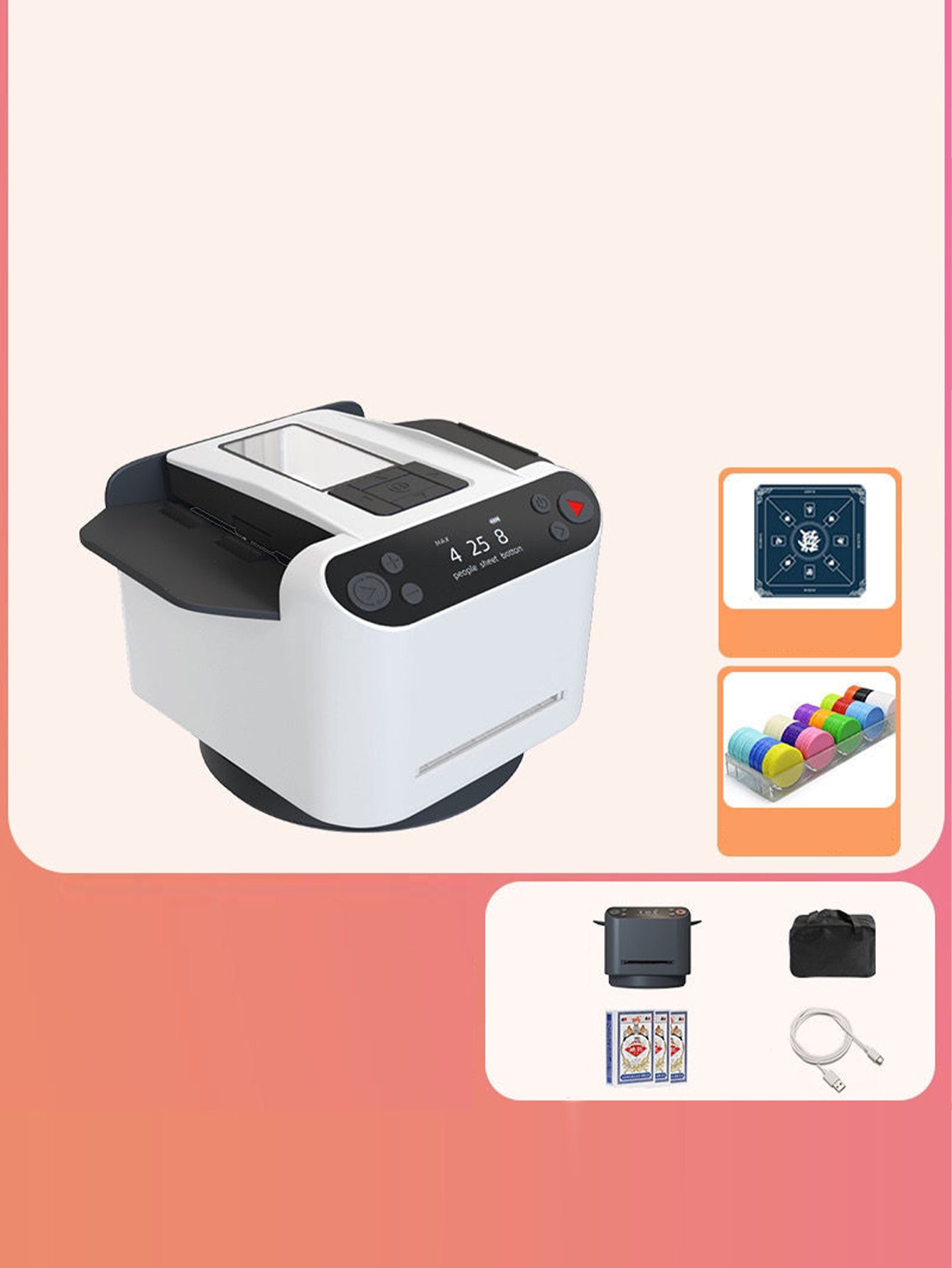 Fully automatic smart card dealer
