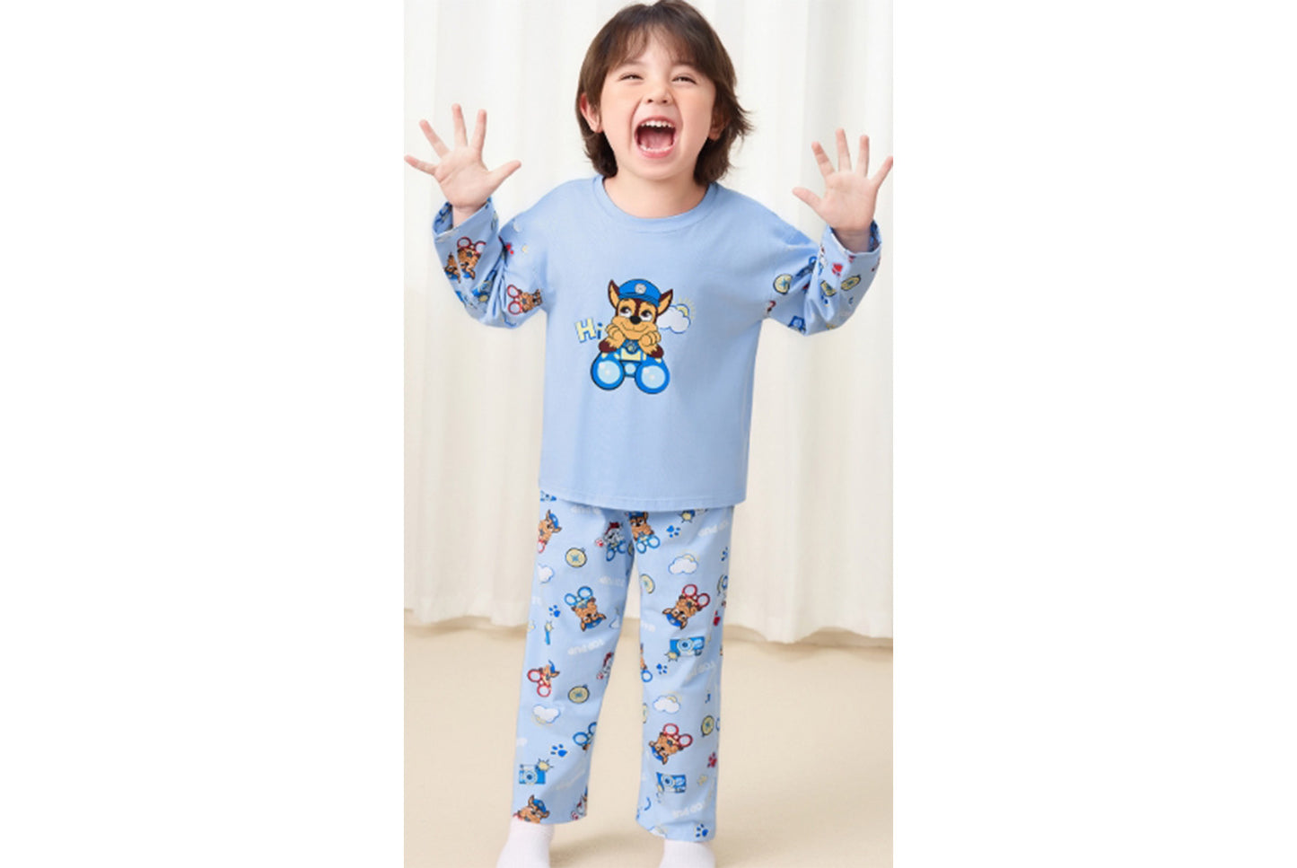 **Class A Children's Antibacterial Loungewear Set**
