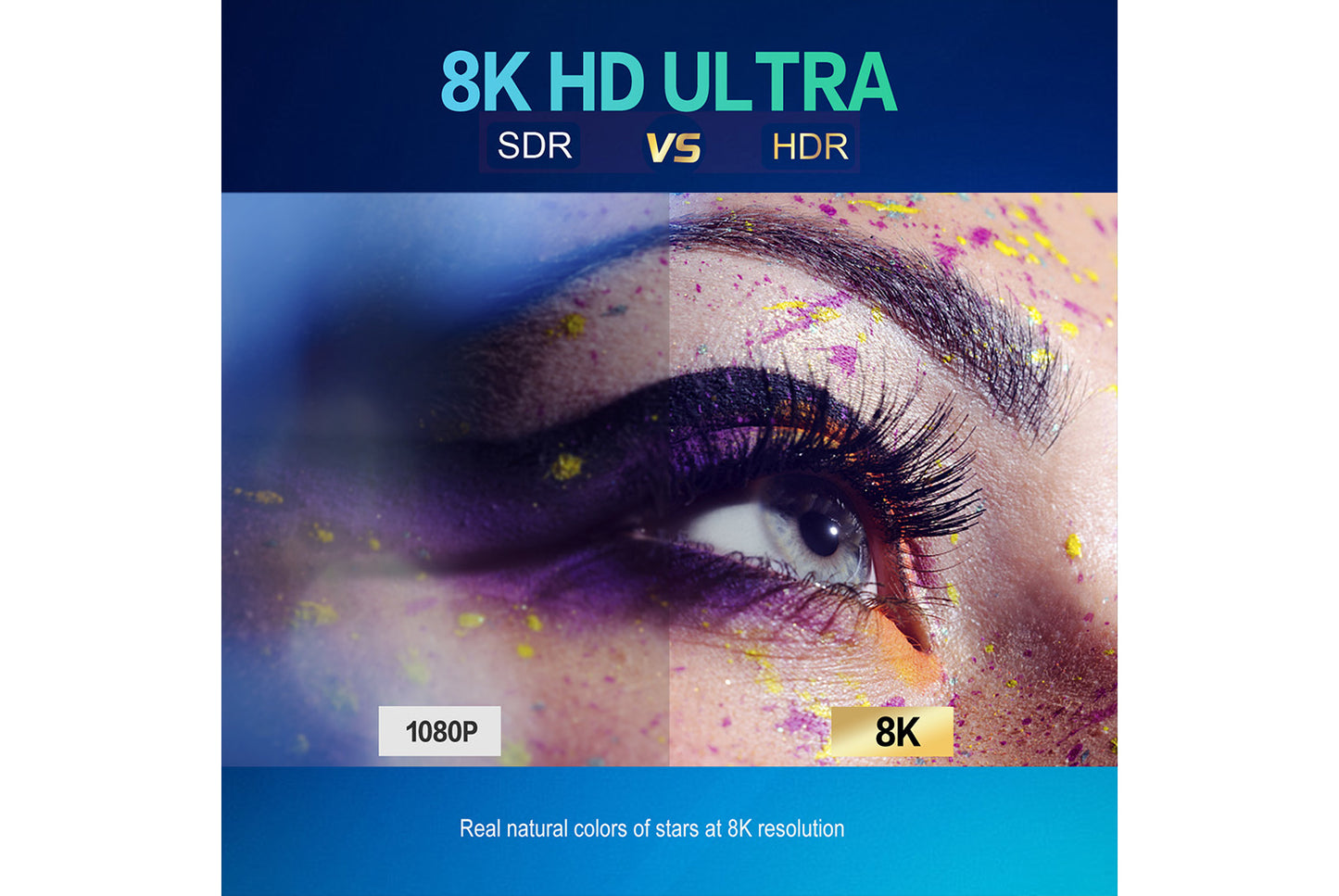 **M8 Smart Projector LCD Android 8K Home Projector**(UK plug)