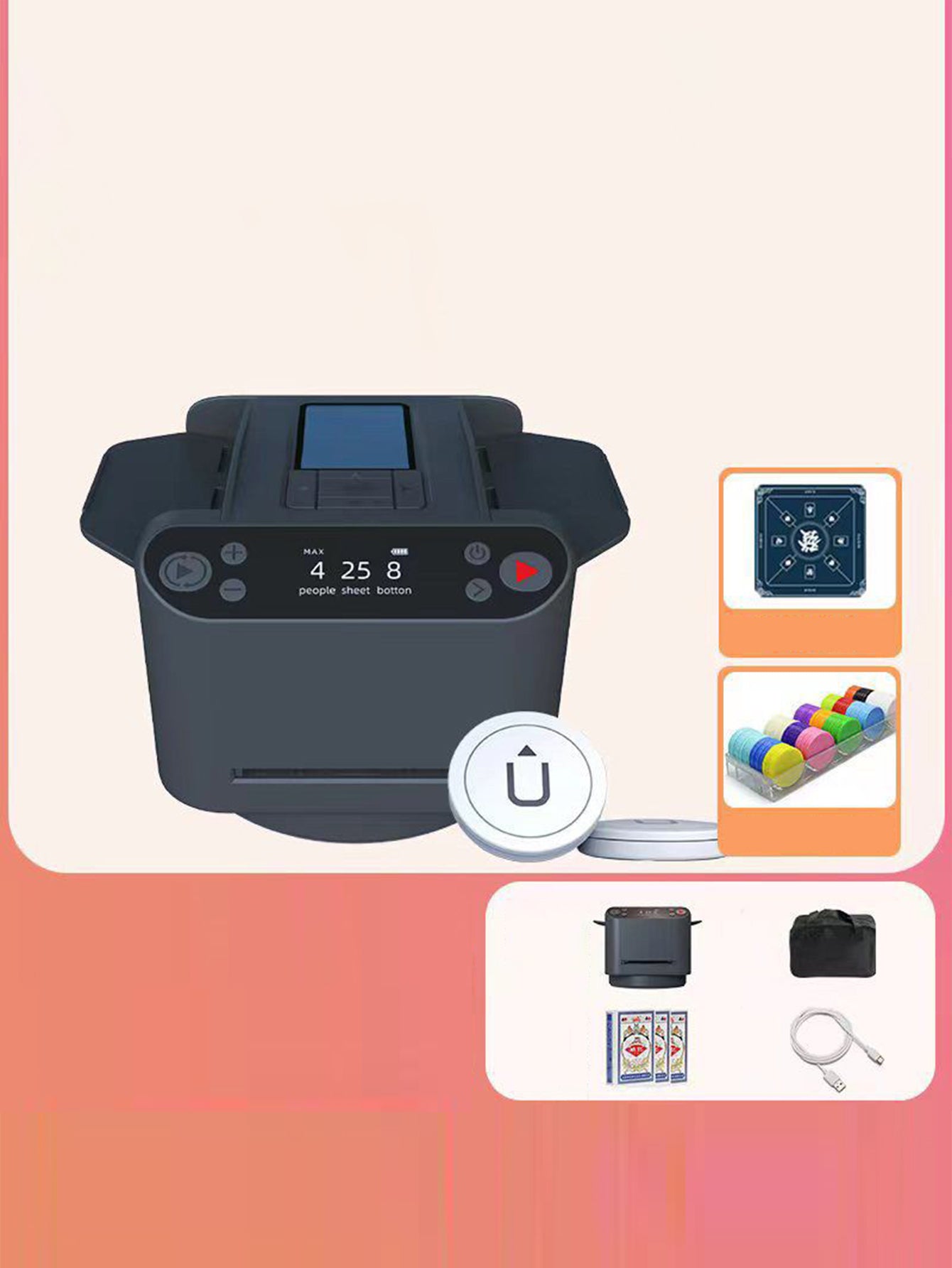 Fully automatic smart card dealer