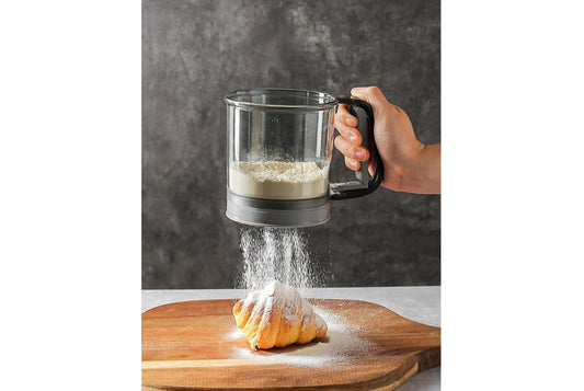 **Semi-Automatic Flour Sieve | Home Baking Flour Sieve**
