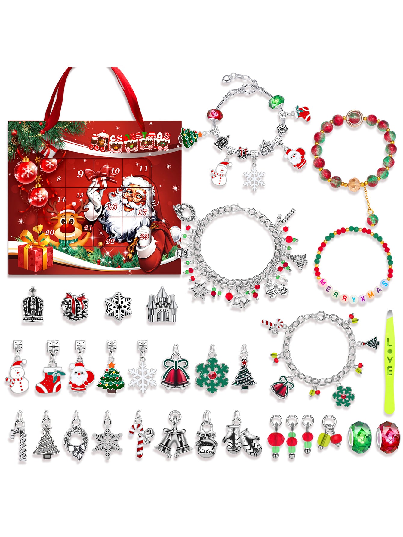 24-grid Christmas countdown blind box