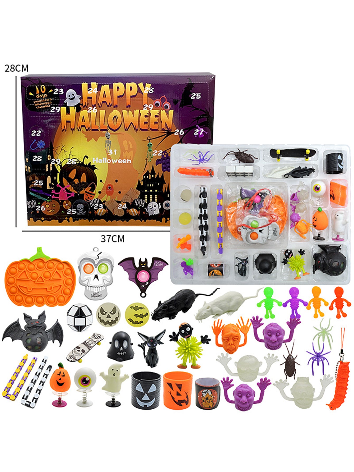 Halloween decompression toy set
