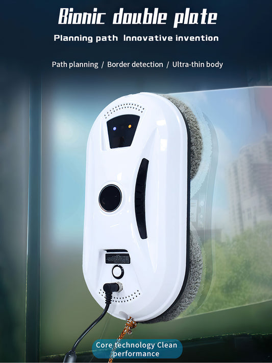 Smart Automatic Window Cleaning Robot - Effortless and Efficient Glass Cleaning