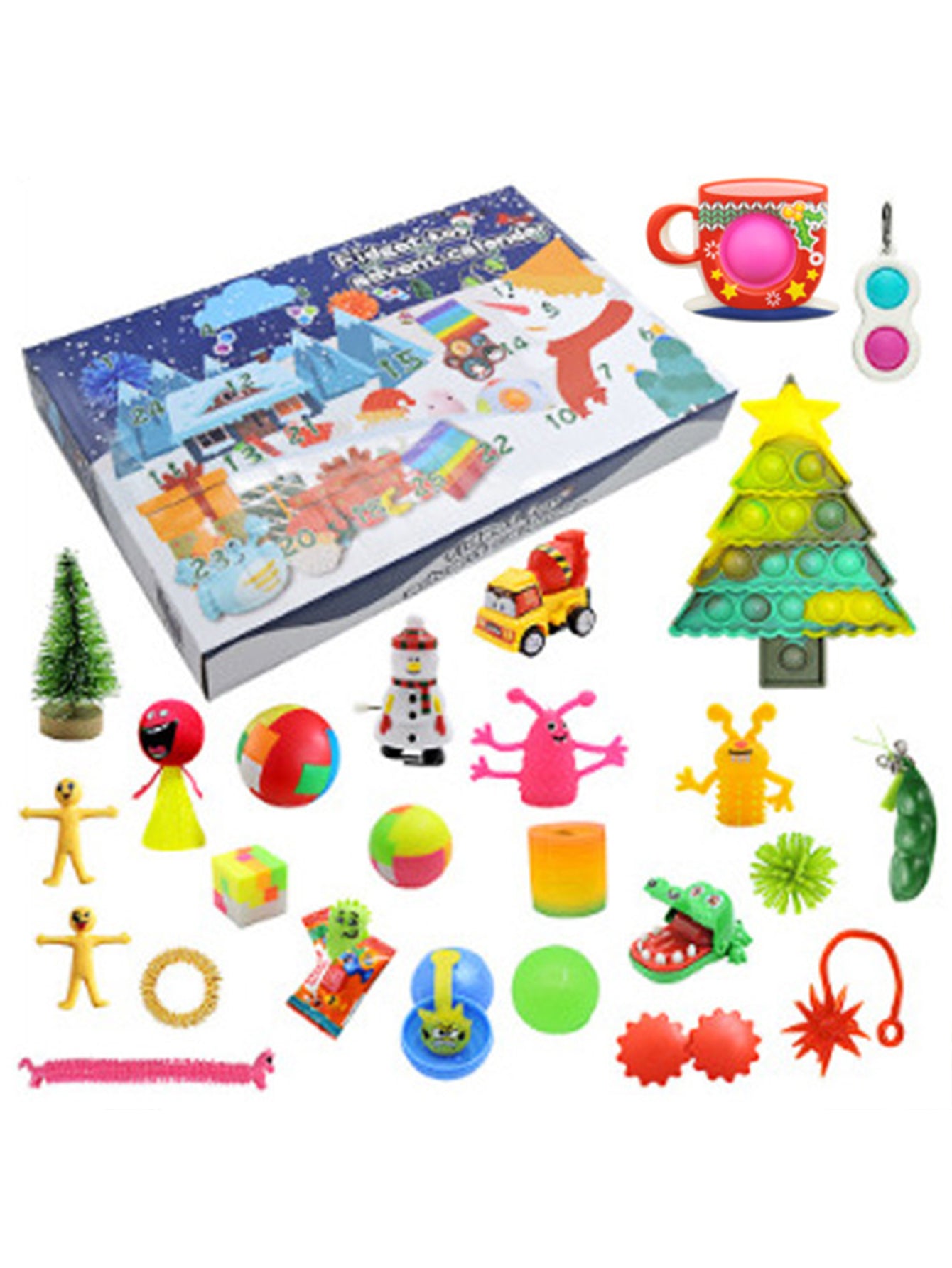 Christmas Tear-off Calendar Blind Box