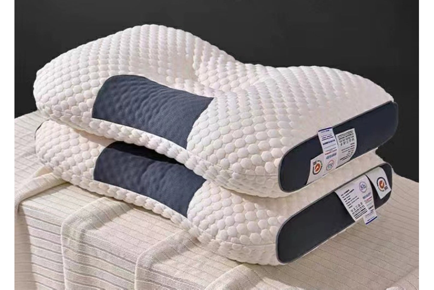 Washable Knitted Massage Neck Pillow