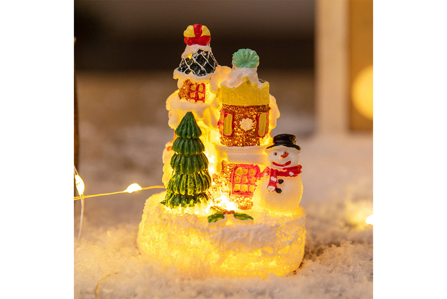 Christmas Resin Gingerbread House Ornament