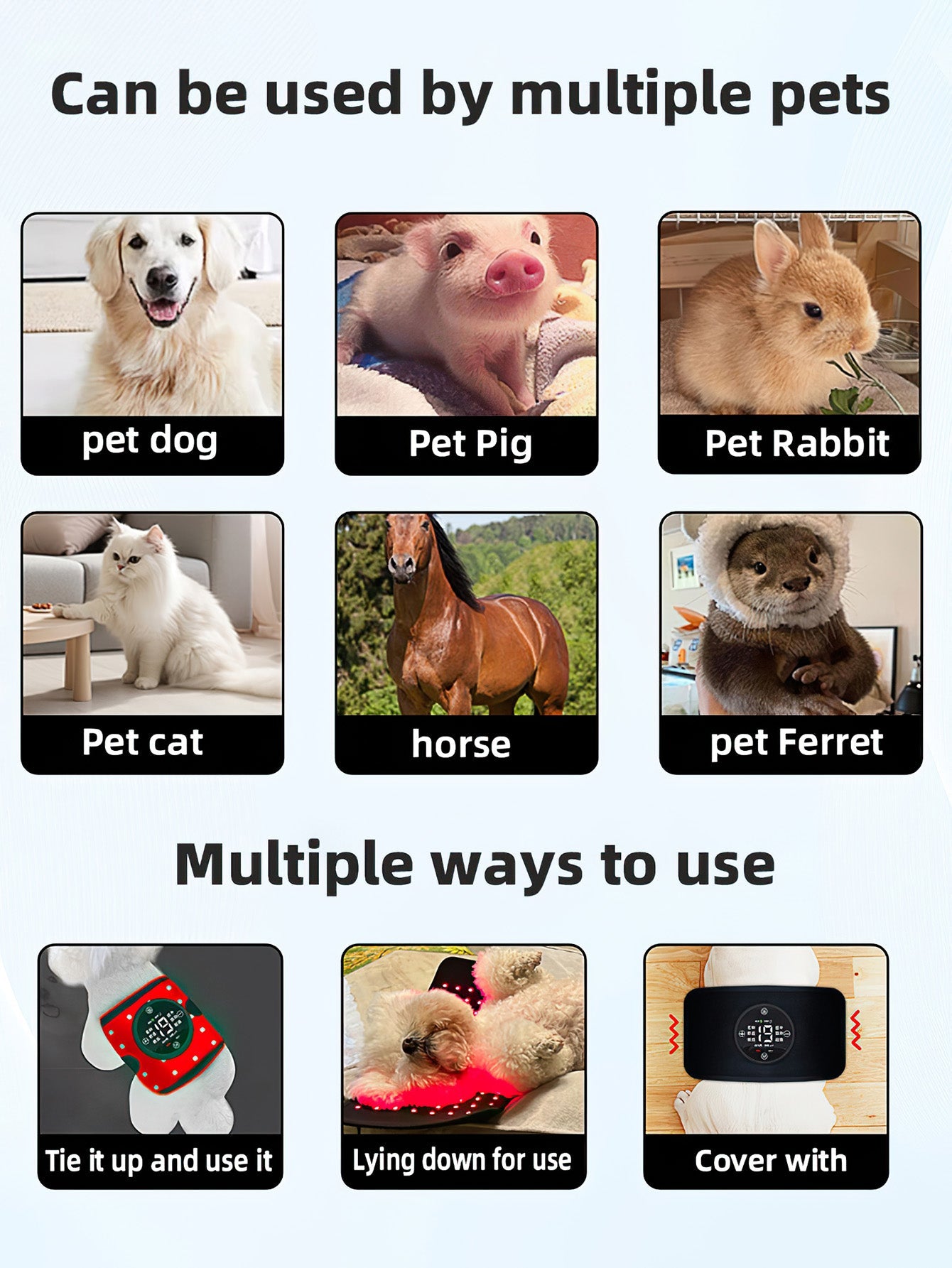 Pet Far-Red Light Therapy Device