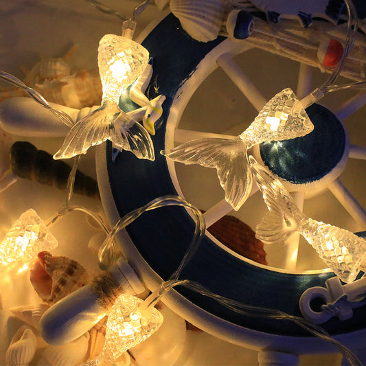 Mermaid LED Solar Fairy Lights