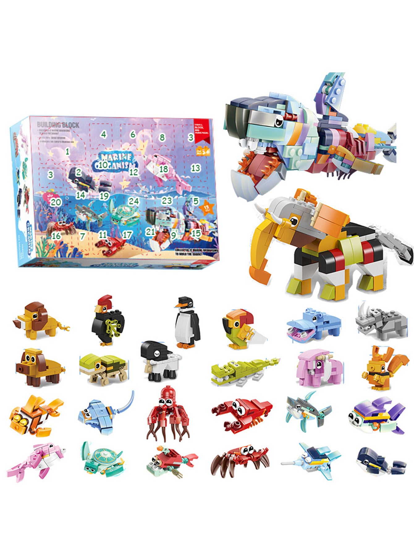 New Engineering Vehicle Fire Truck 12-in-1