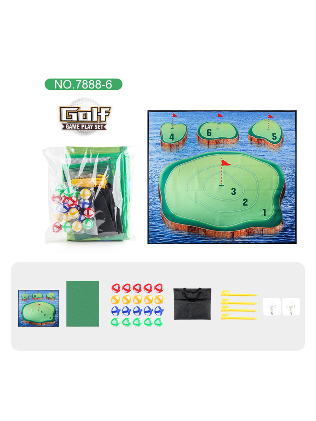 Children's Thickened Golf Game Mat Set