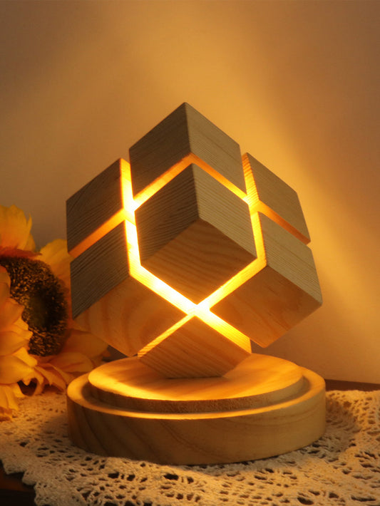 Creative 4th-order Rubik's Cube Night Light