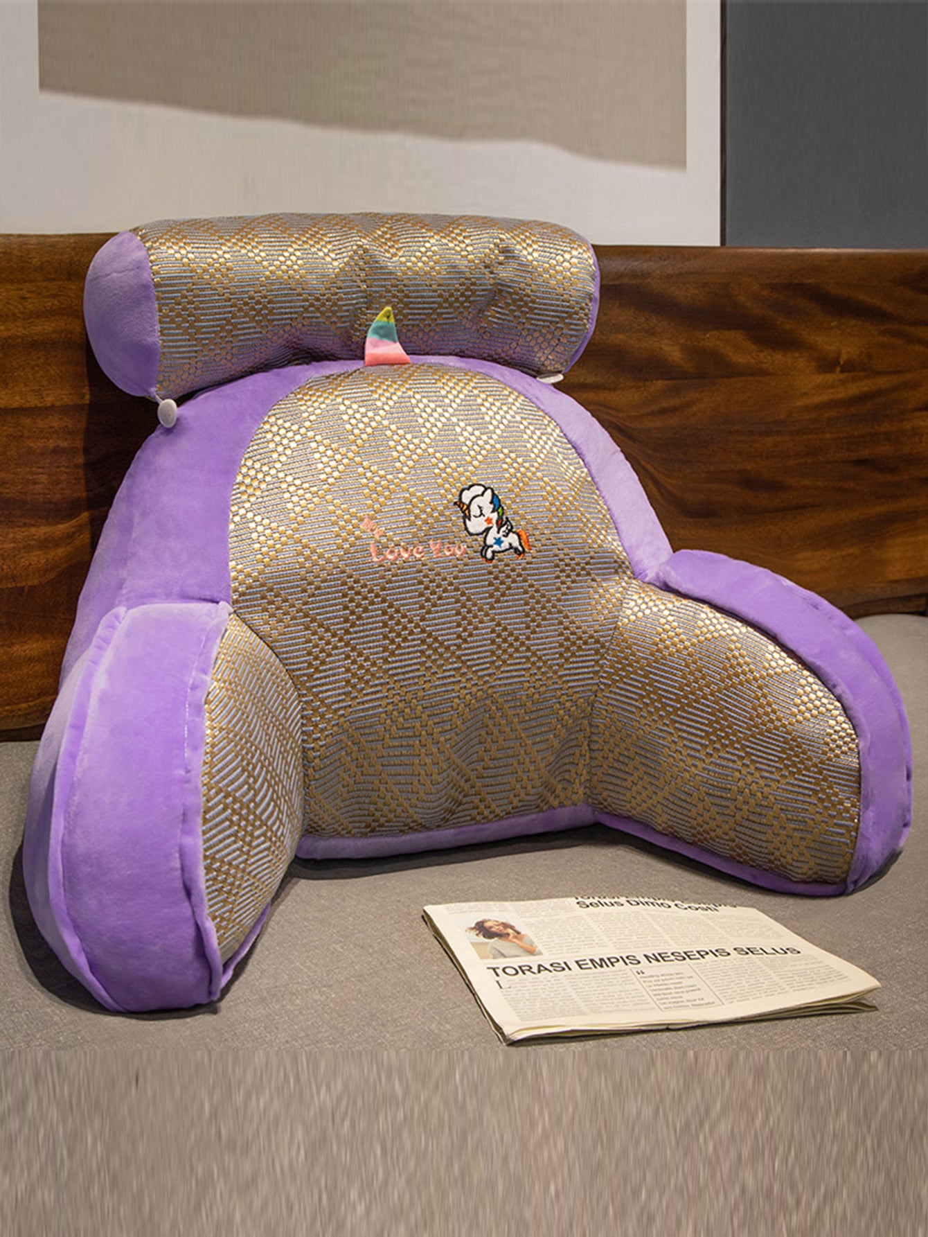 Cool Mat Waist Support Bedside Cushion