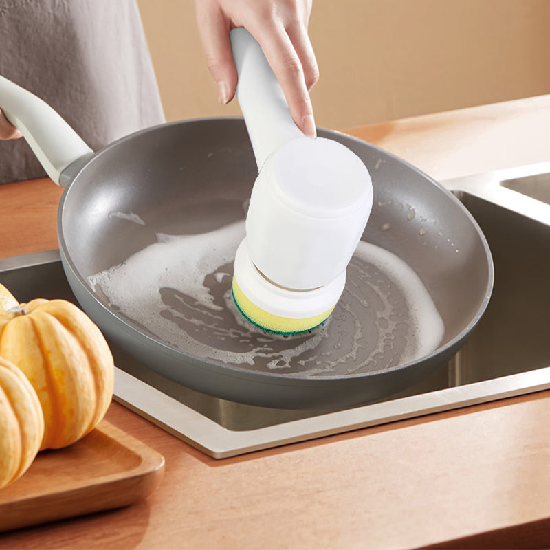 Cordless electric cleaning brush