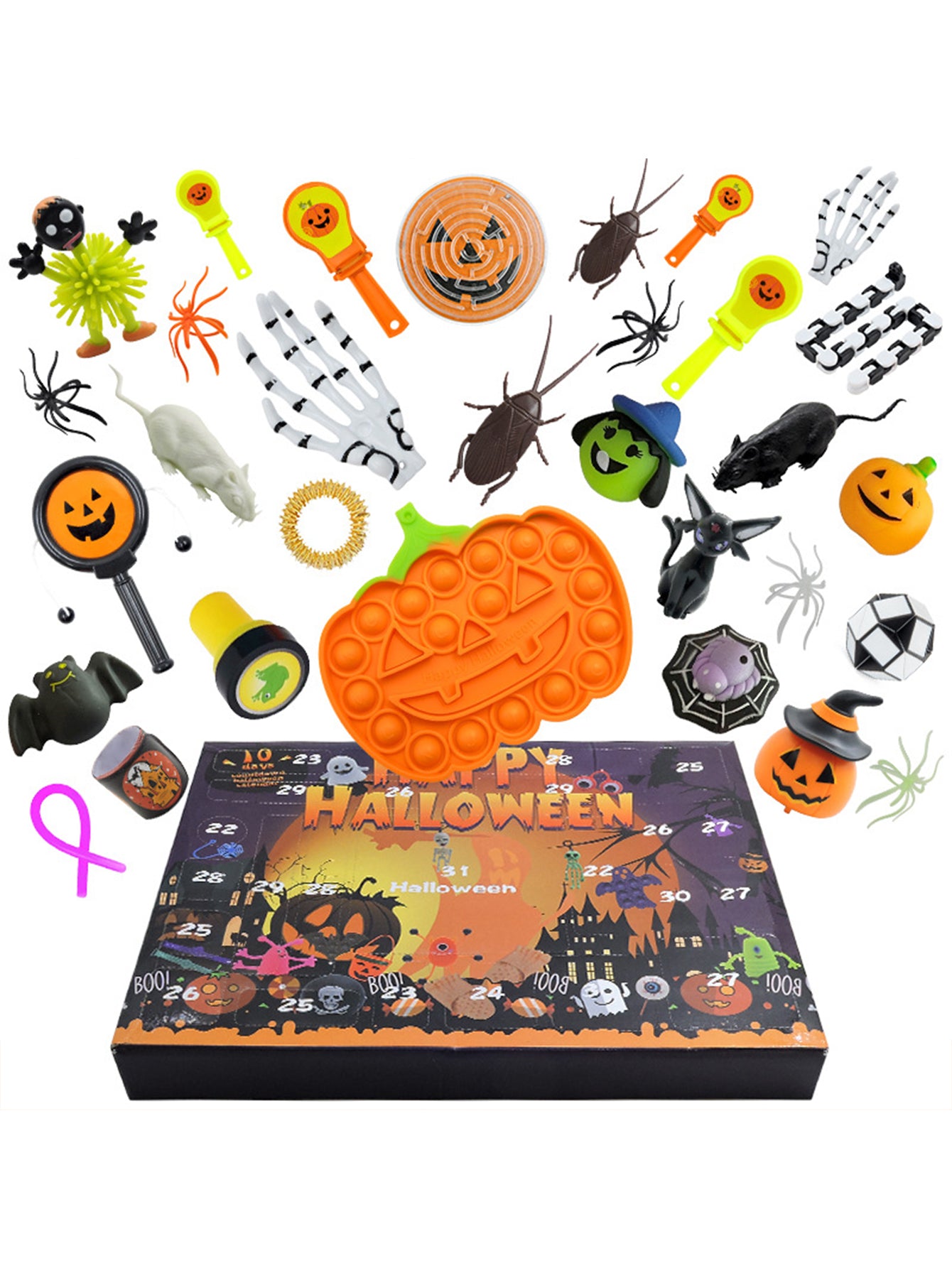 Halloween decompression toy set