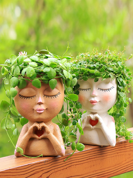 Creative Love Cartoon Flower Pot