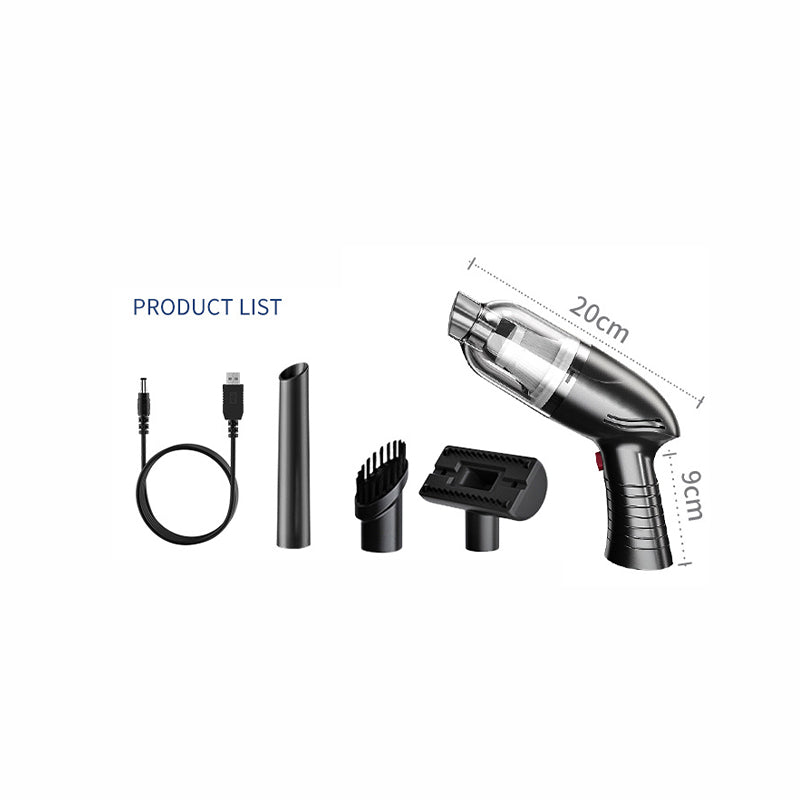 Car-mounted household cordless vacuum cleaner