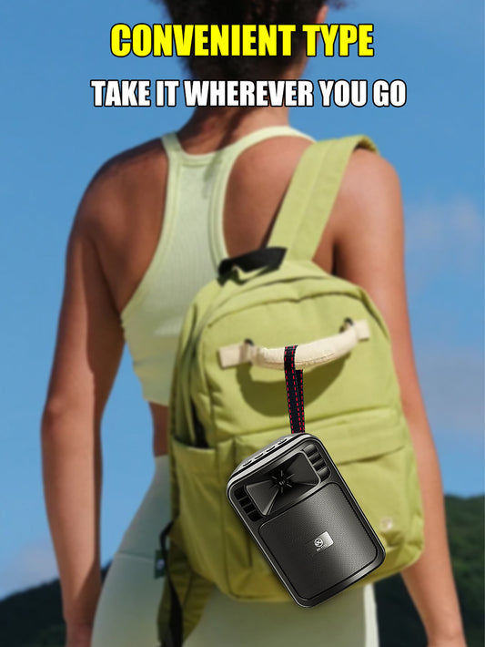 Portable solar Bluetooth speaker