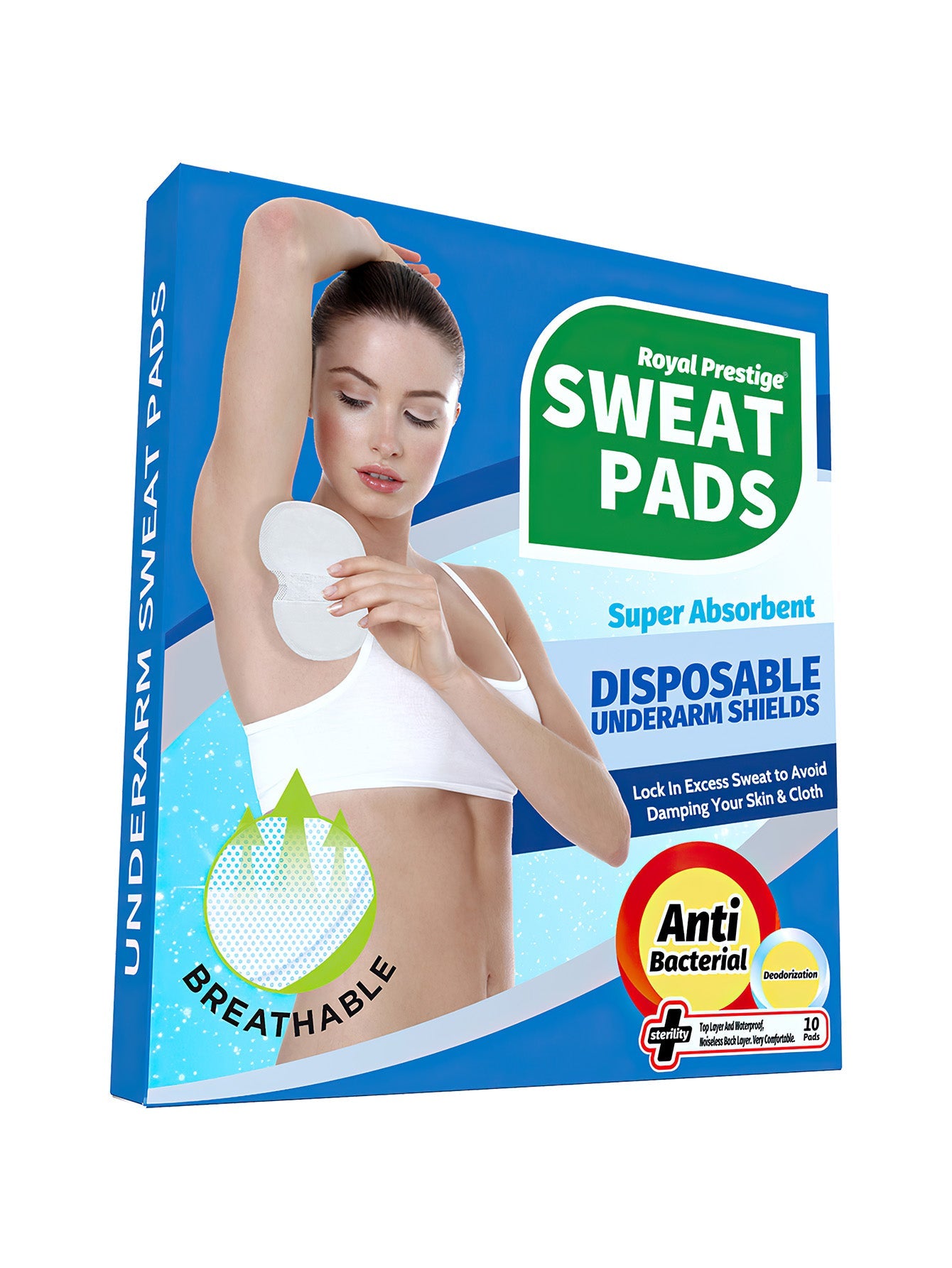 Ultra-Thin Disposable Underarm Sweat Pads