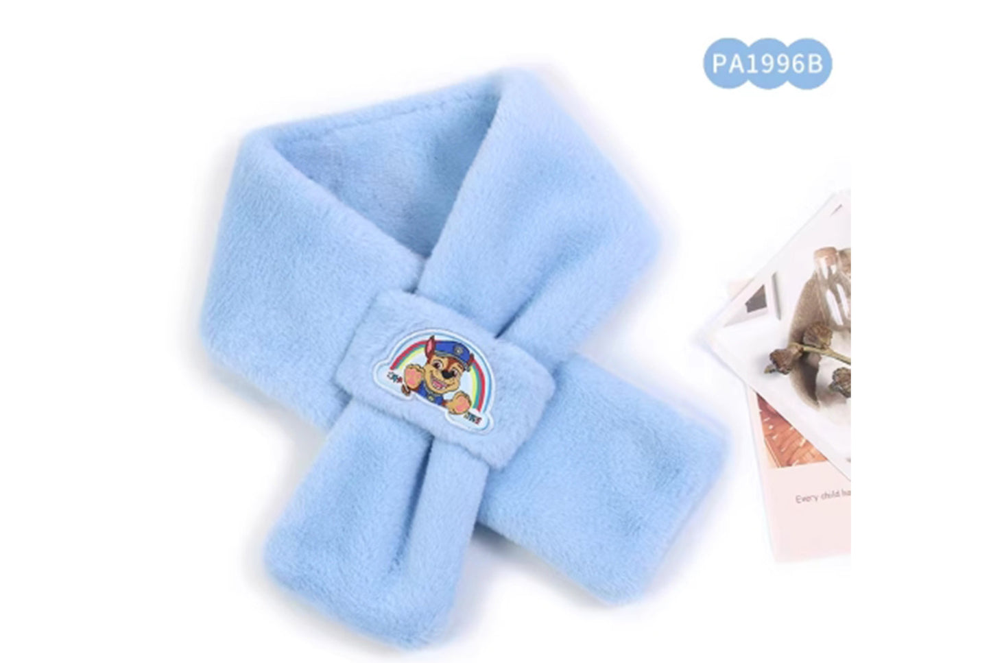 **Paw Patrol New Year Red Children's Warm Scarf (Adjustable)**